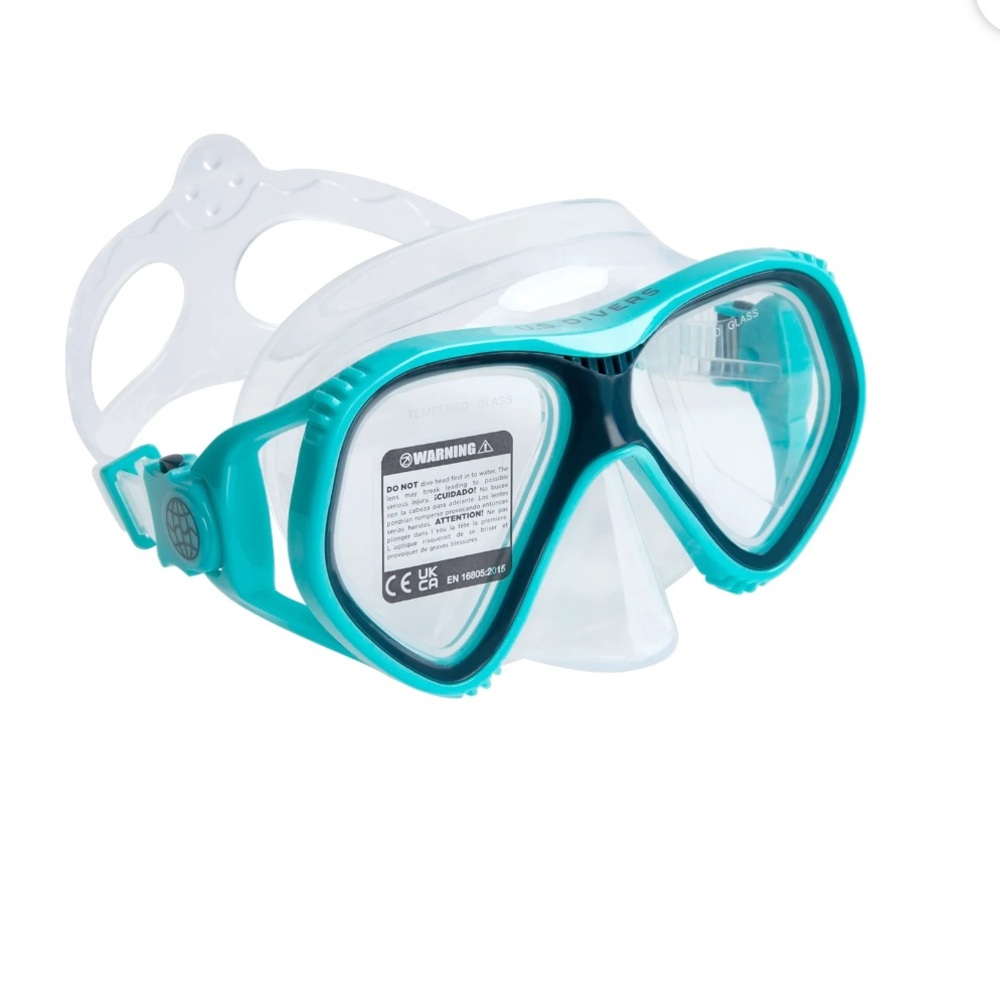 U.S. Divers Fogless 6+ Snorkels, Fabric Blue, 7.79" x 3.58" x 15.90"